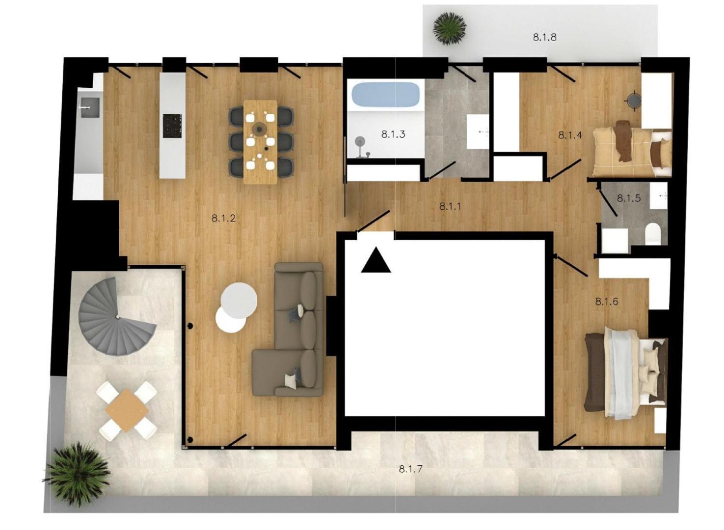 Residence Soukenicka Прага Номер фото